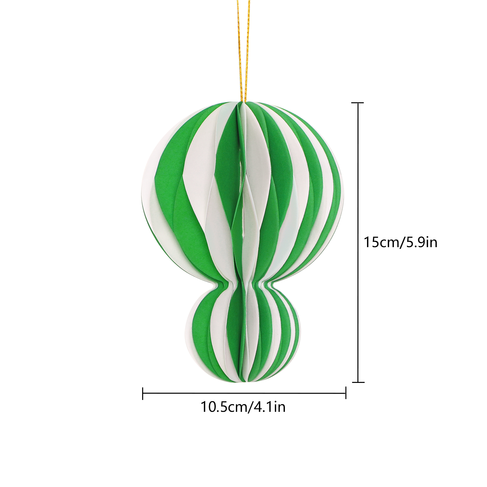 Mix color green and white Christmas tree ball ornaments decor-04.jpg